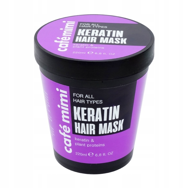 

CafeMimi keratynowa maska do włosów 220ml