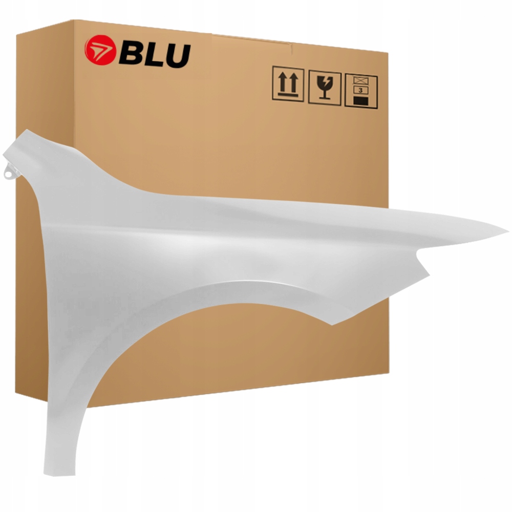 Blu Blatník Škoda Superb II 3T Lift 9156 pravý stříbrný 13-15 přední