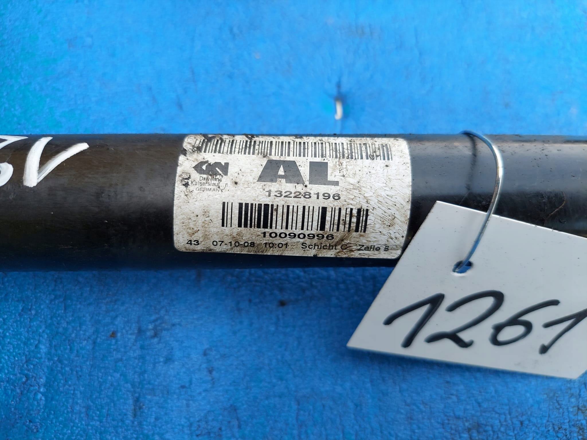 semi-axis INSIGNIA 2009 R 1.8 B right AL