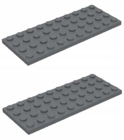

Lego Płytka 4x10 Ciemny Szary 3030 4211122 2szt