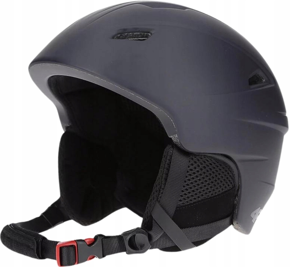 Męski granatowy sportowy kask narciarski 4F r. S/m