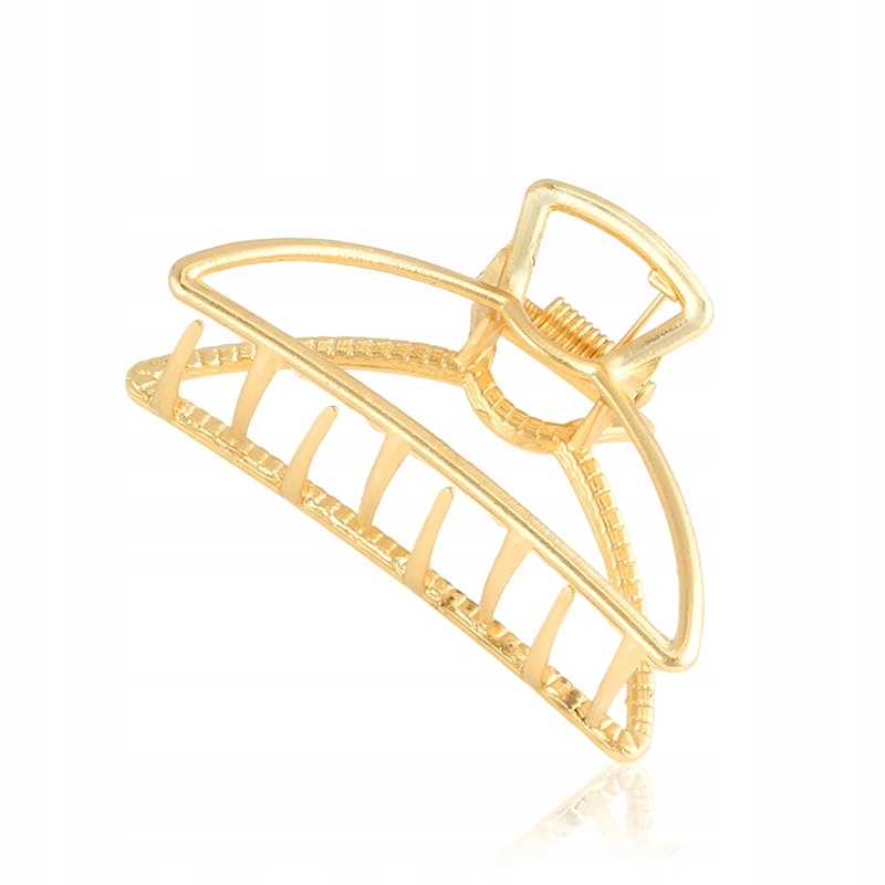 

Klamra Do Włosów Metalowa Złota 4,5 cm