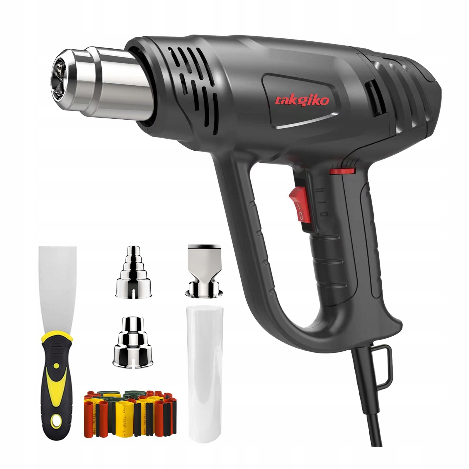 Opalarka 2000 W do 650 Stopni z 3 Dyszami