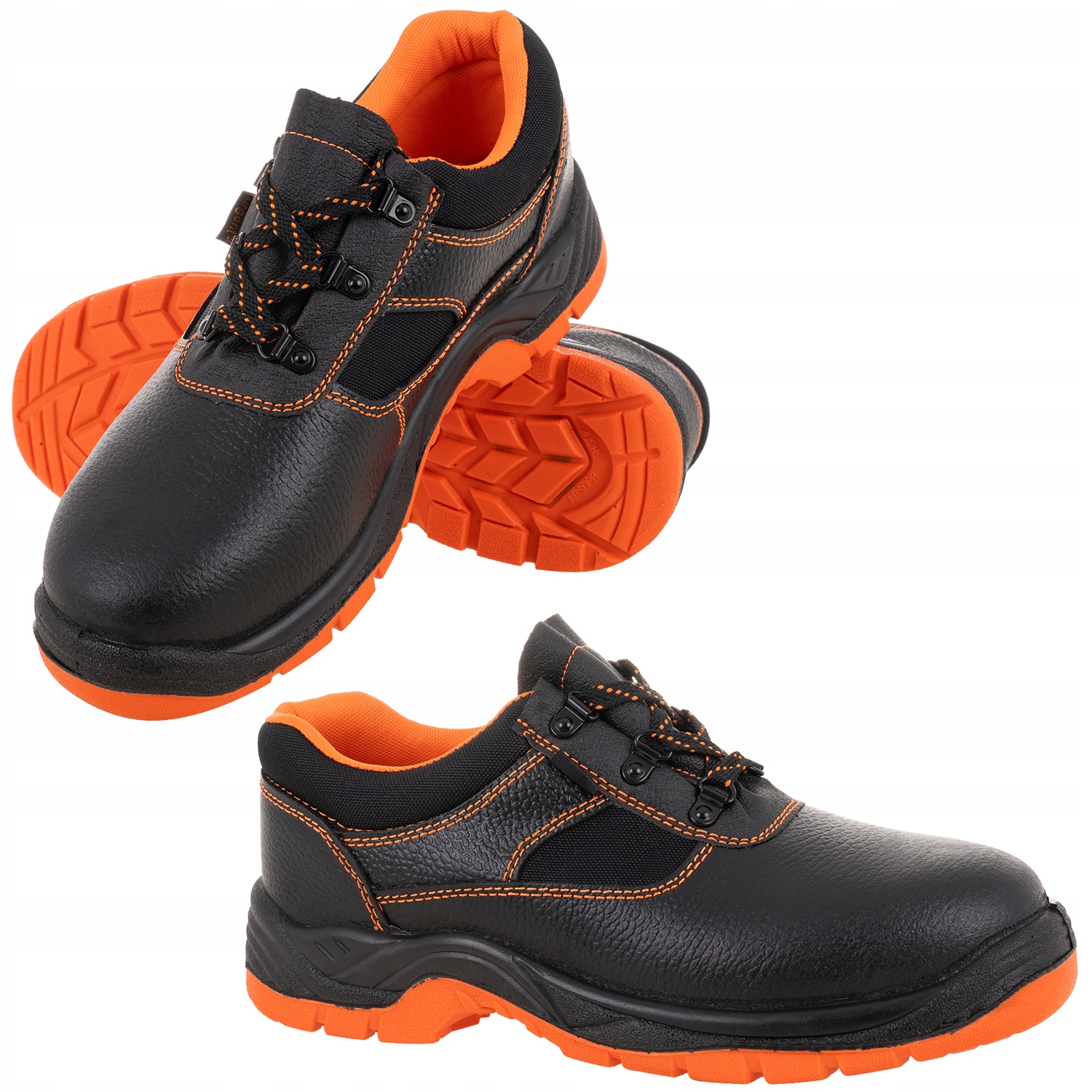 PÓŁBUTY BUTY ROBOCZE OCHRONNE SKÓRZANE 201 SB 45