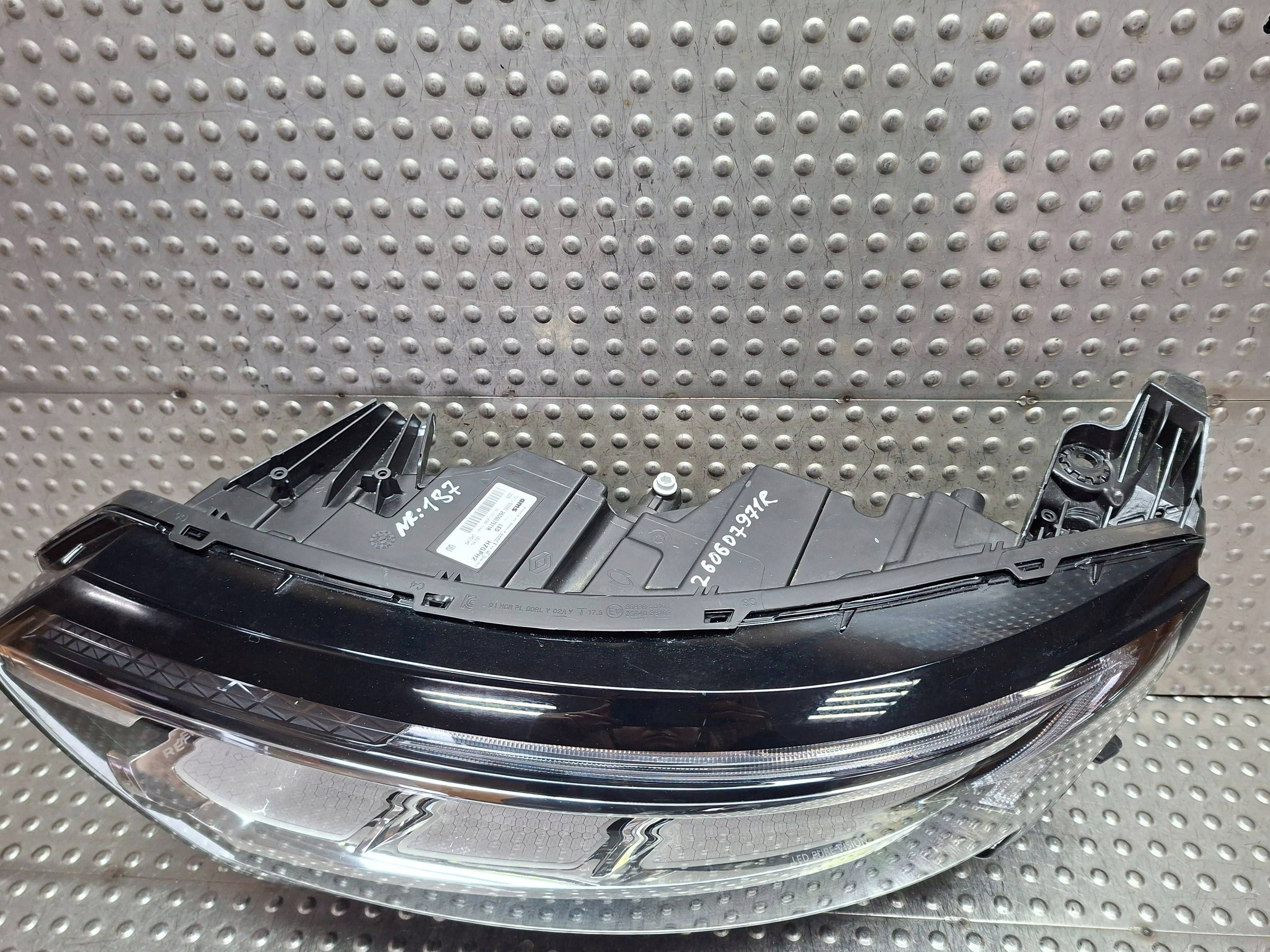 light front left FULL LED 260607971R RENAULT KOLEOS II LIFT 2019