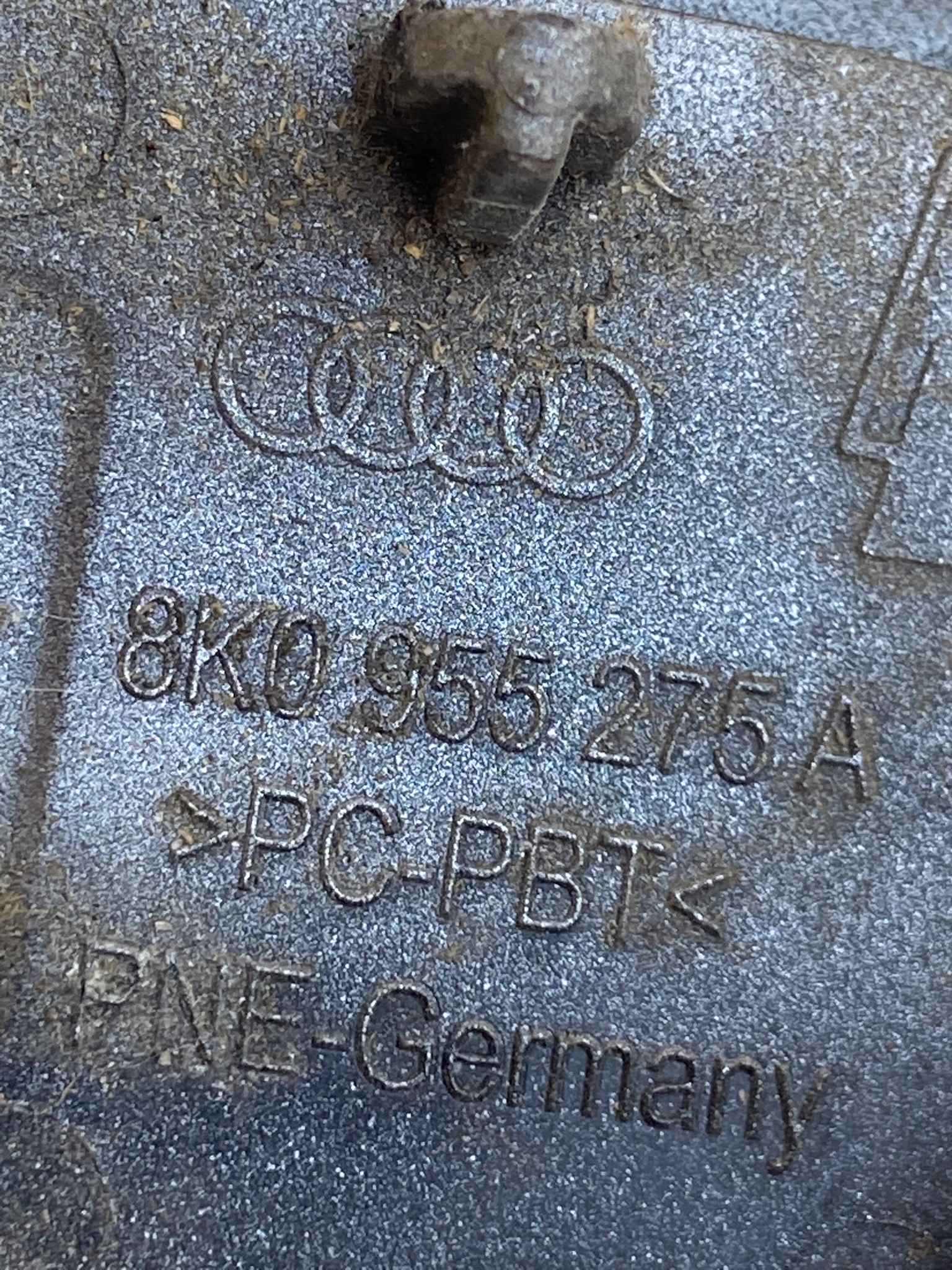 AUDI A4 B8 8K0 -> Copri LAVAFARO Destro 8K0955276