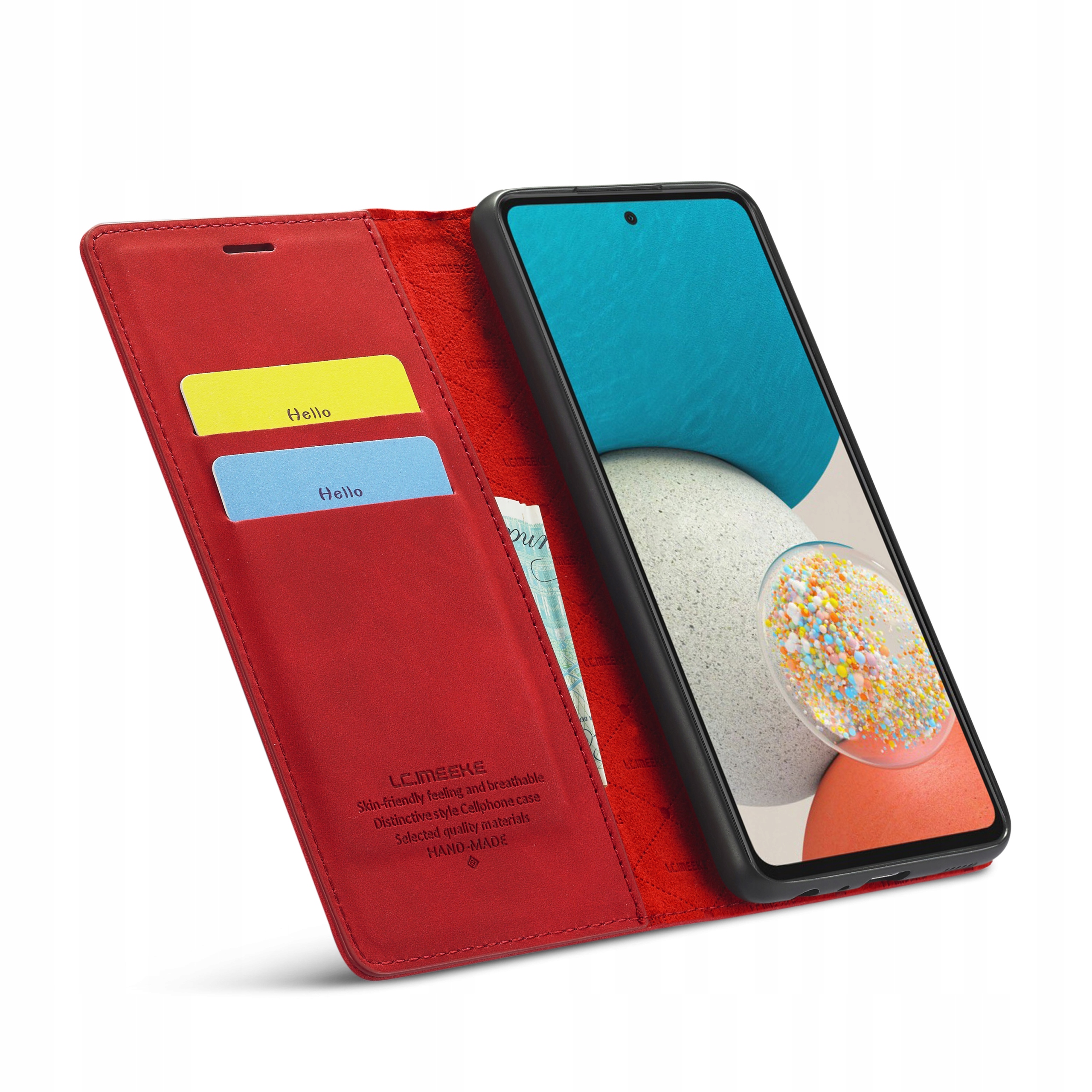 

Etui Skórzane Na Klapkę Do Samsung Galaxy A53 5G