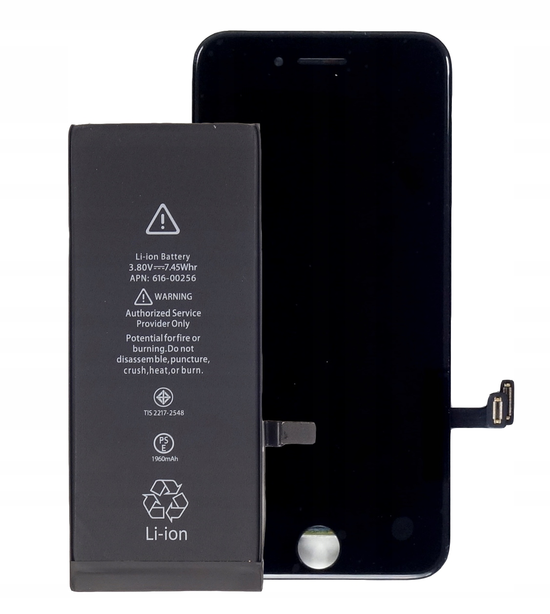 Displej pro Apple iPhone 7 originální Retina černý baterie 1960 mAh
