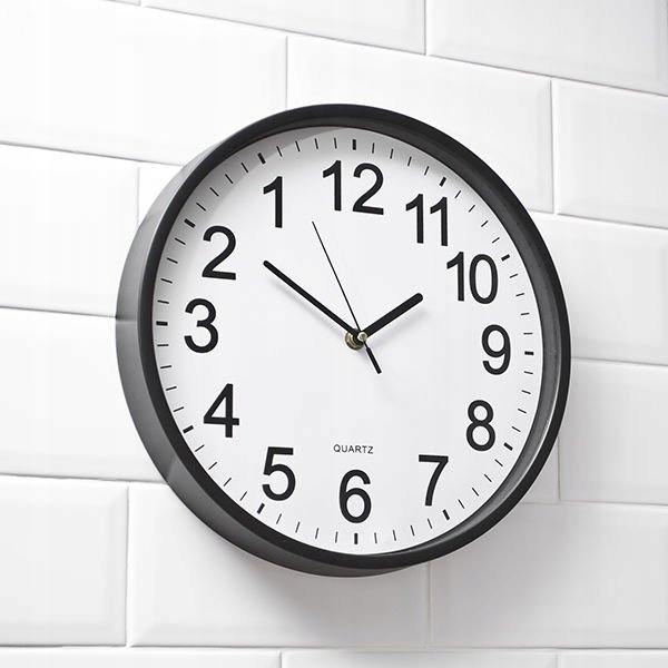 Zegar wsteczny cofający czas Tarcza analogowa