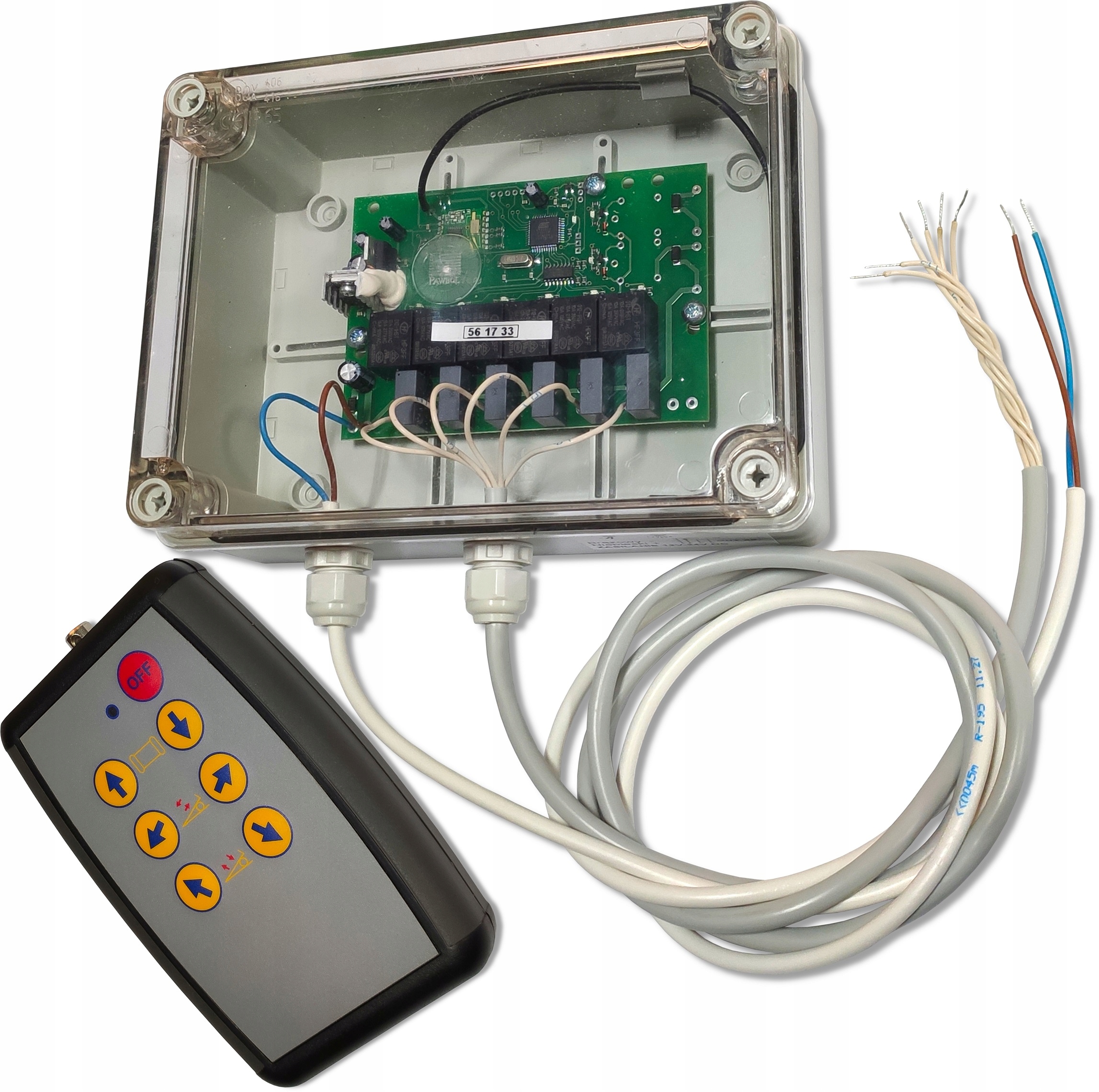 2529.6KAN.PILR57 - 6K БЕЗДРОТОВЕ УПРАВЛІННЯ РАДІО + ПУЛЬТ ДИСТАНЦІЙНОГО КЕРУВАННЯ
