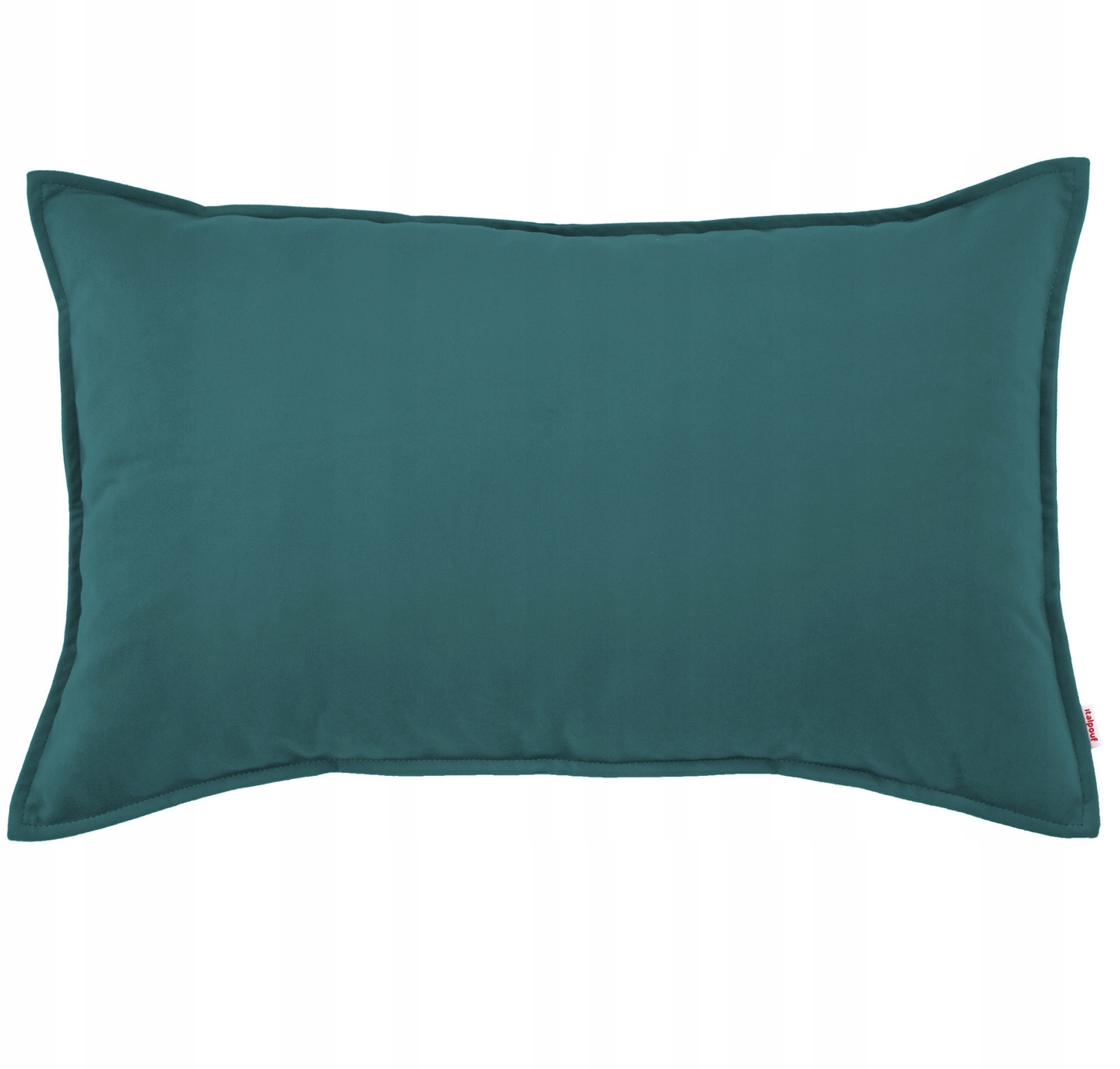 Plyšová dekoratívna poduška modrá 45x140