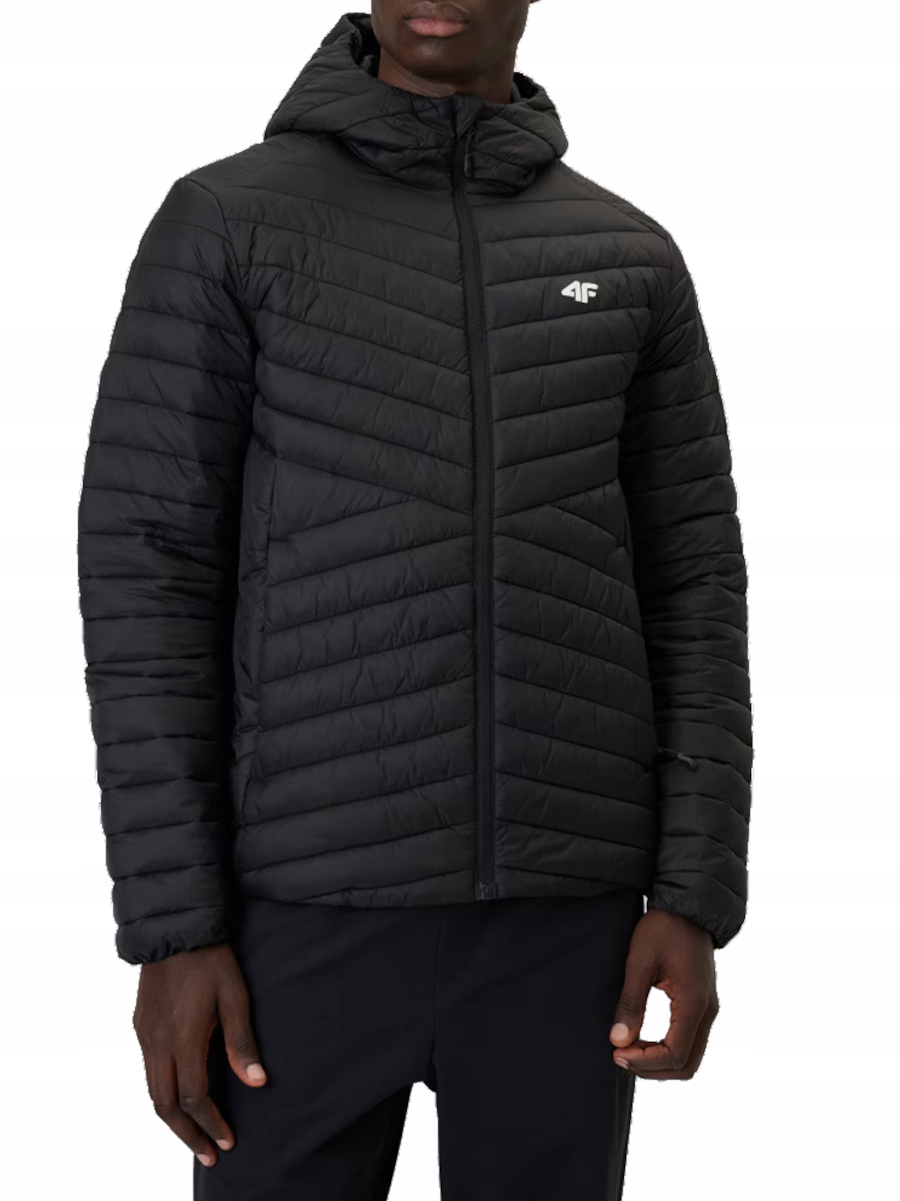 Pánská sportovní bunda 4F 4FWSS26TDJAM0852-20S s kapucí přechodová L