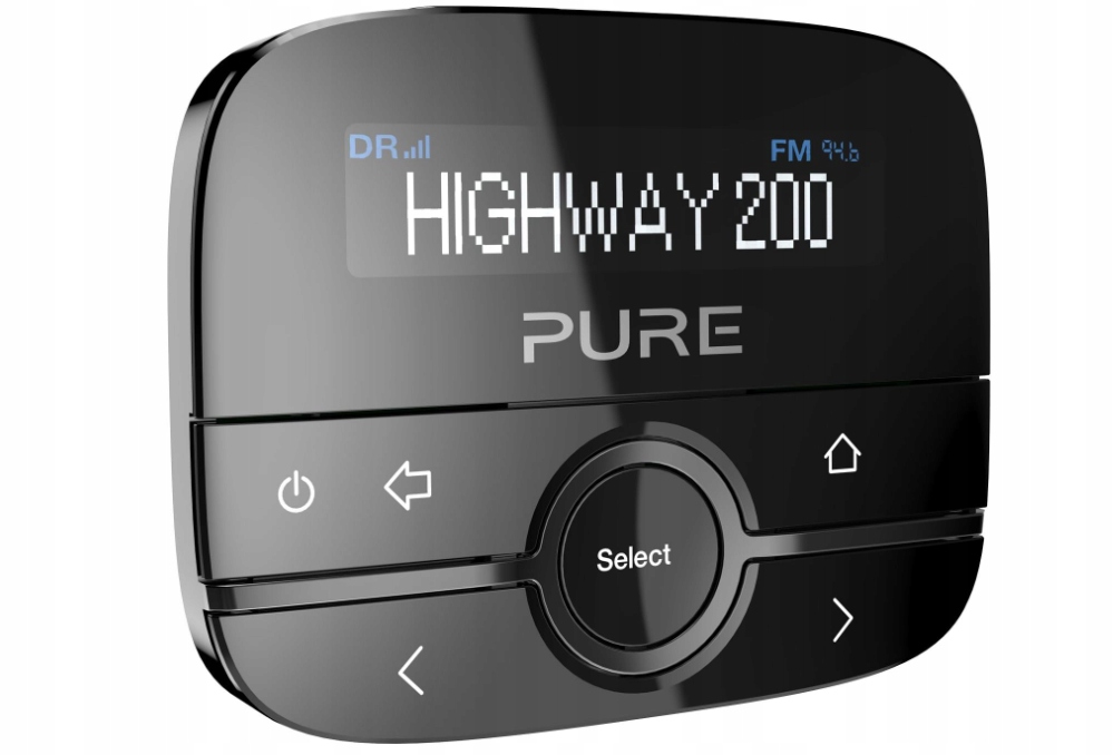 Automobilový Vysílač Pure HIGHWAY200 Audio Adaptér Dab/dab+ Digitální Rádio