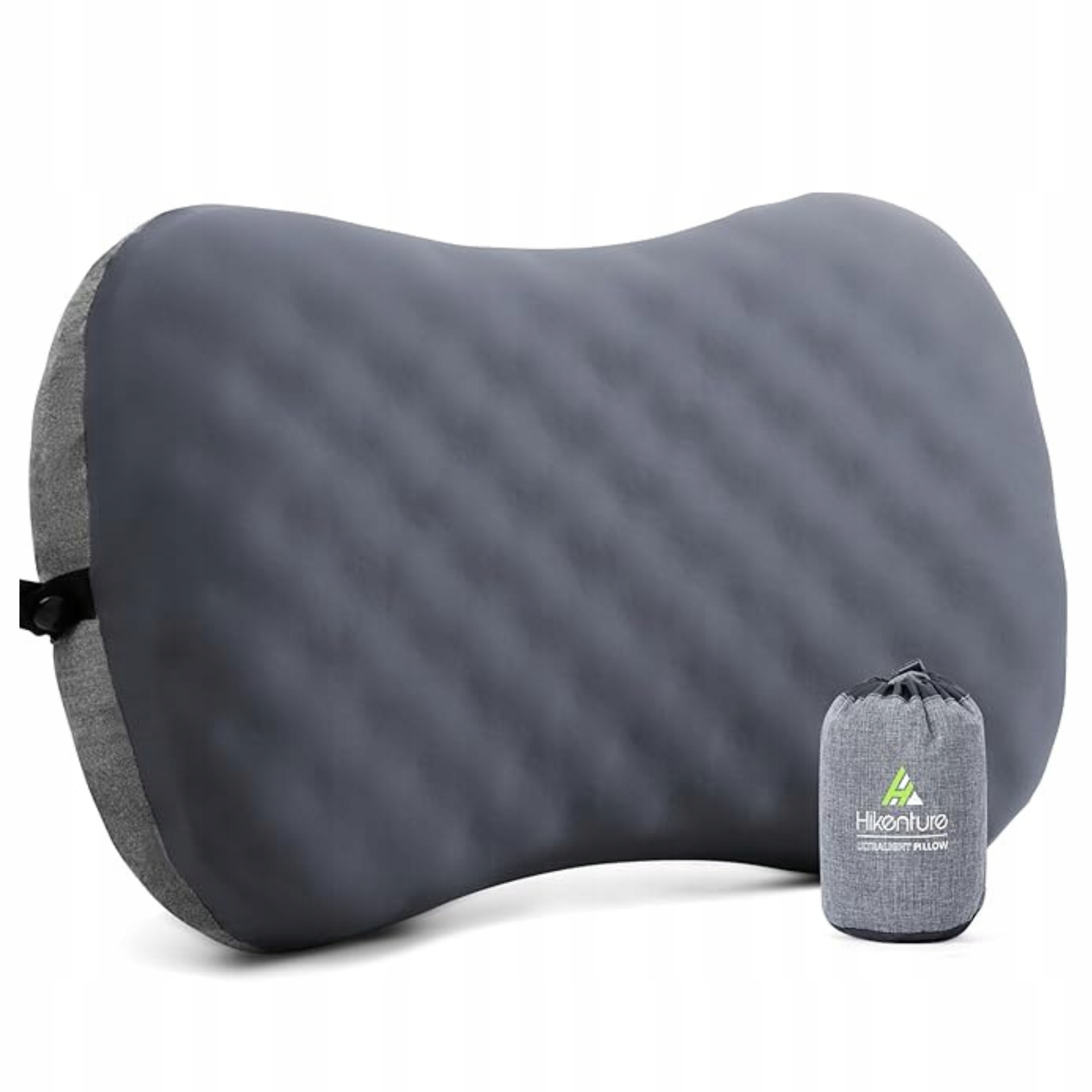 Poduszka Hikenture podróżna welurowa nadmuchiwana kempingowa aksamitna