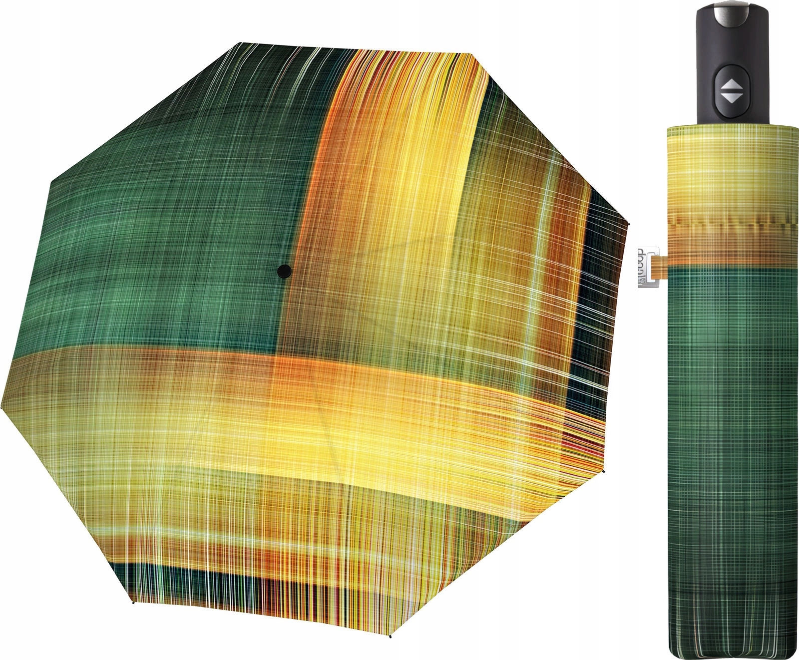 Automatický deštník Doppler Carbonsteel Noble Check Gold