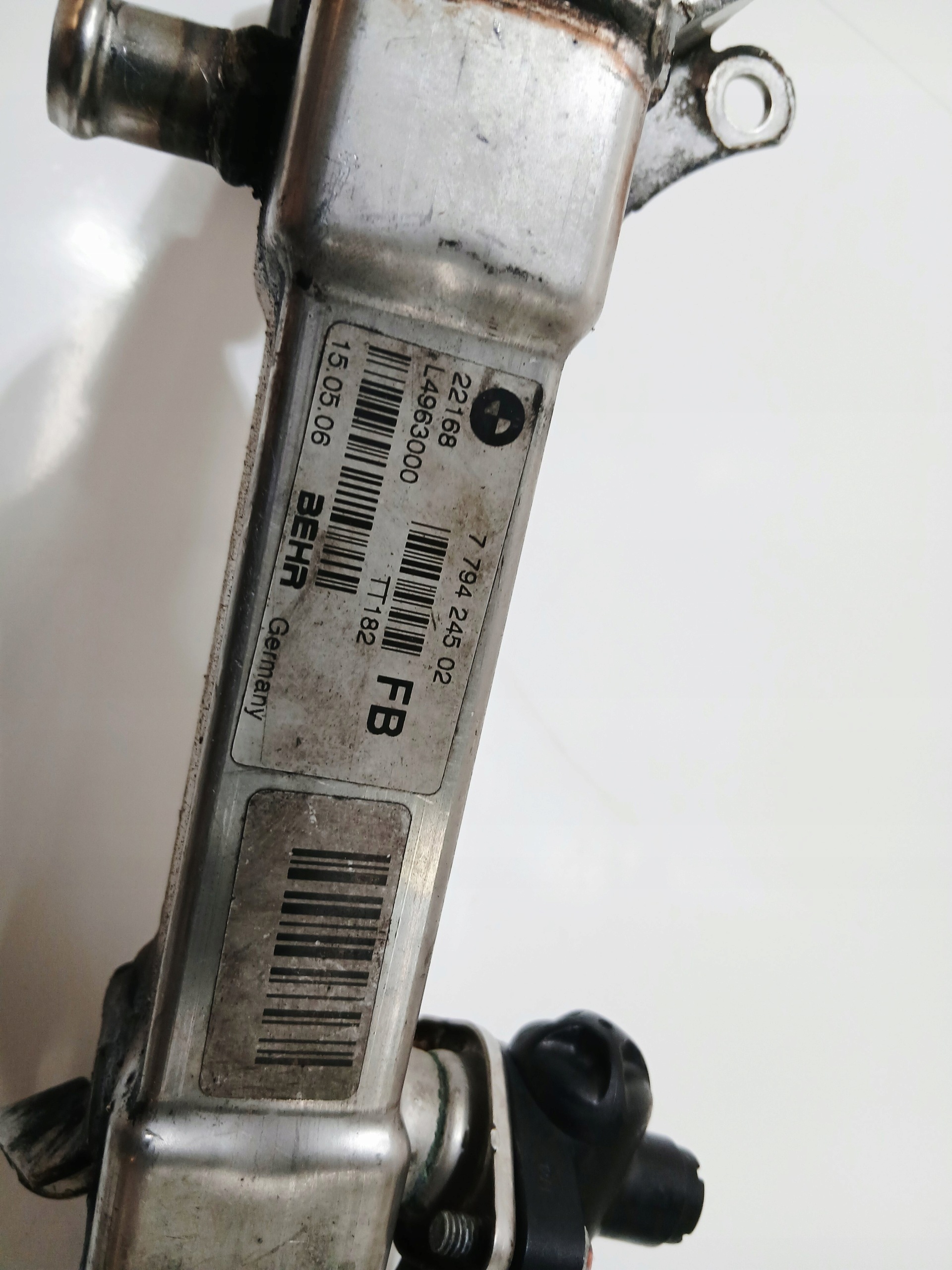 Abgaskuehler AGR EGR BMW E60 E61 306D3 3.0D OE 7794245 (0000923)