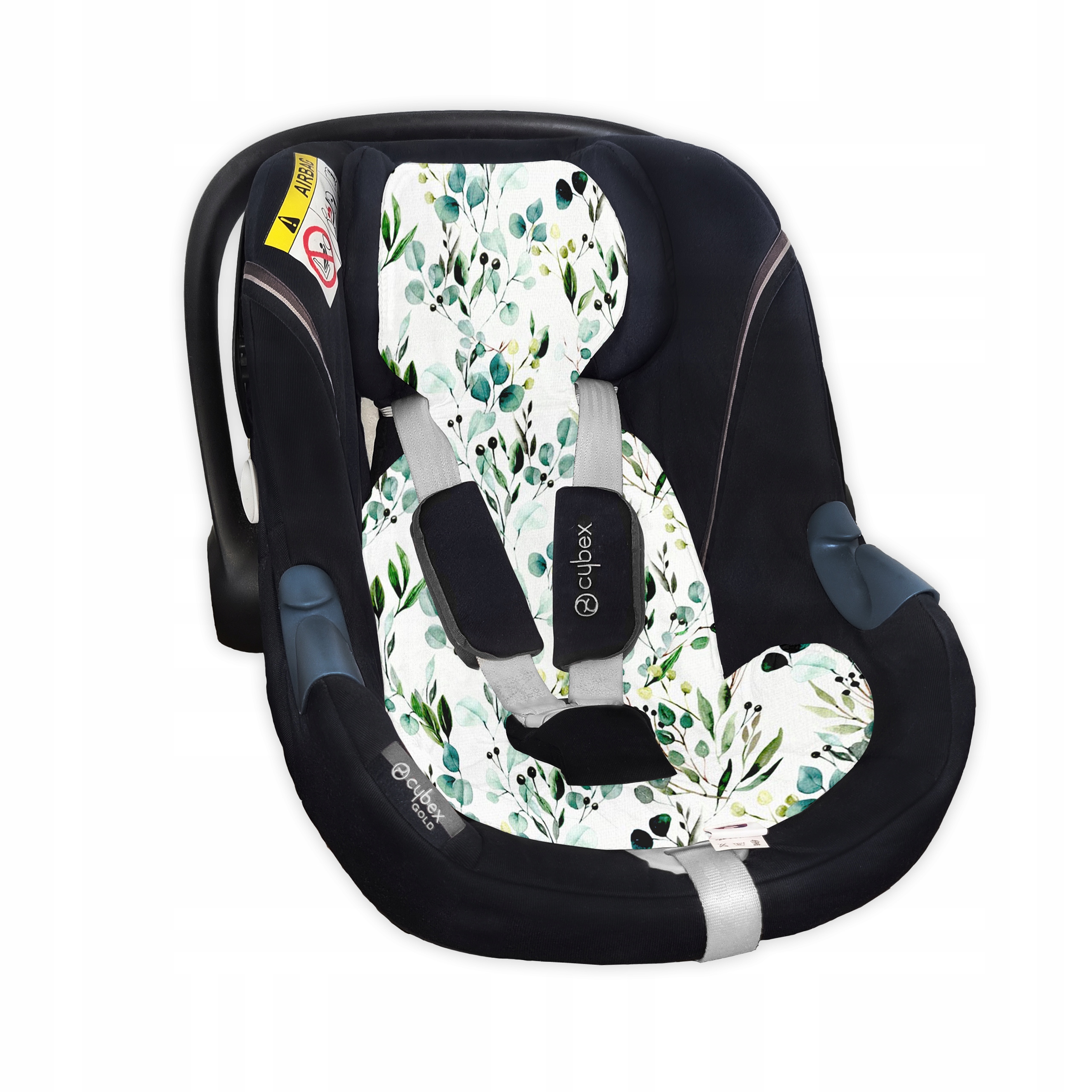 WKŁADKA ANTYPOTOWA DO NOSIDEŁKA 0-13 AIRBAMBO 3D BAMBUS 100% - EUKALIPTUS EAN (GTIN) 5906154432146