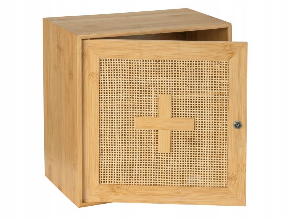 Lekárnička Allegre Bamboo, 30 x 30 cm, Wenko