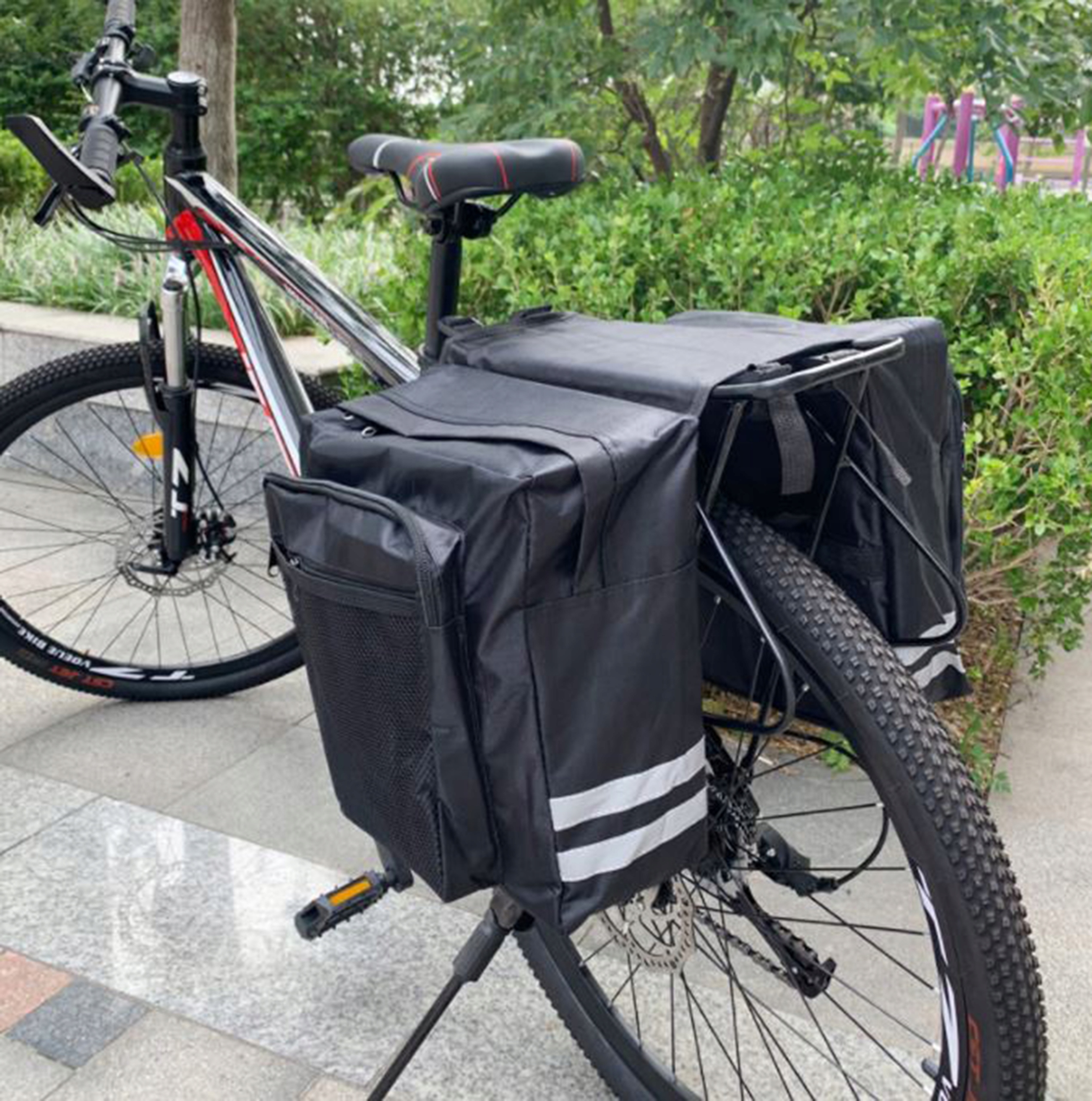 SAKWY ROWEROWE NA BAGAŻNIK TORBA KUFER UNIWERSALNA Liczba kieszeni 6