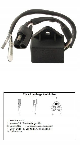 Modul Zapaľovania CDI Polaris 250R/ES Trail Boss '88 (3083910) ()