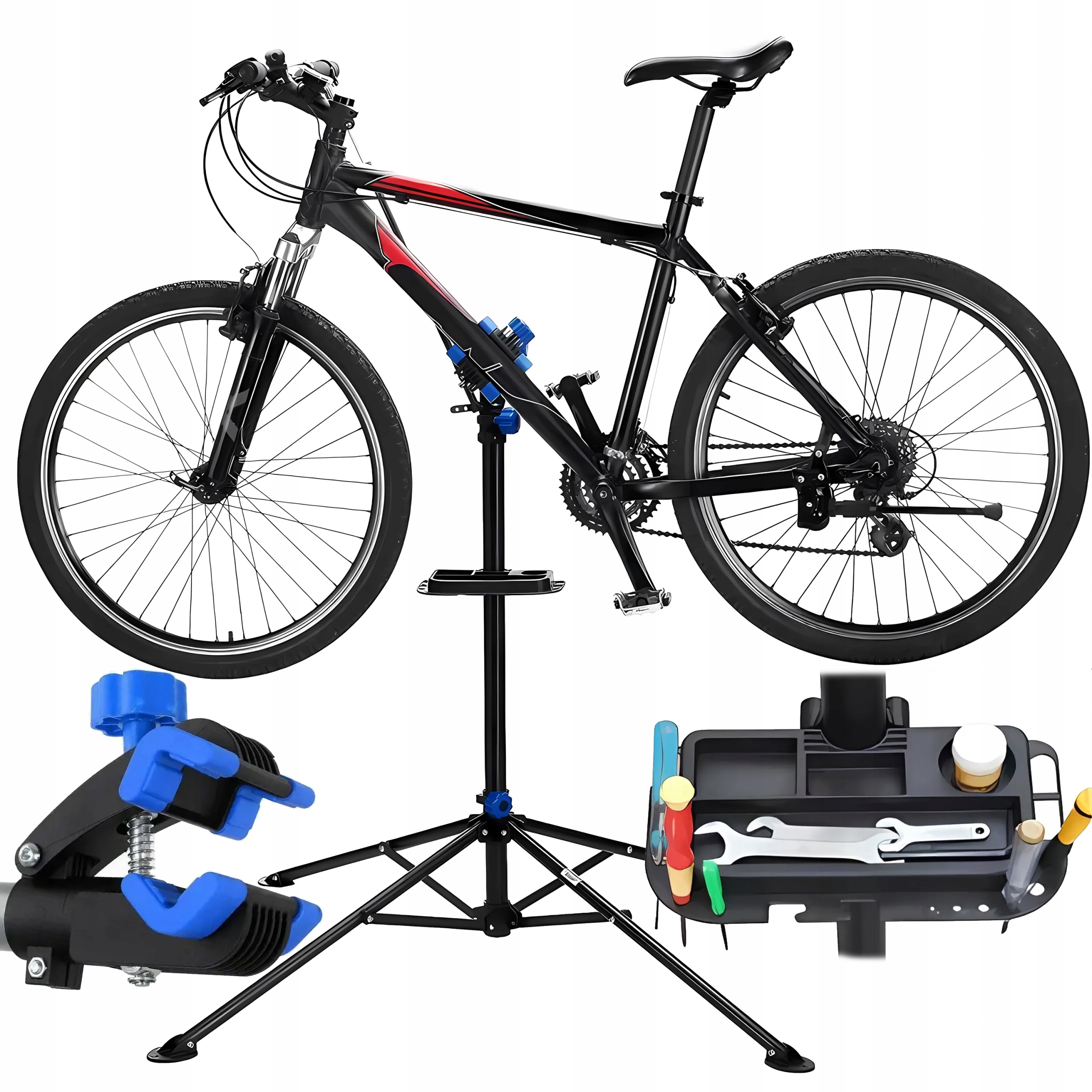 Stojak Rowerowy Na Rower Serwisowy Wieszak Uchwyt Stabilny Mocny