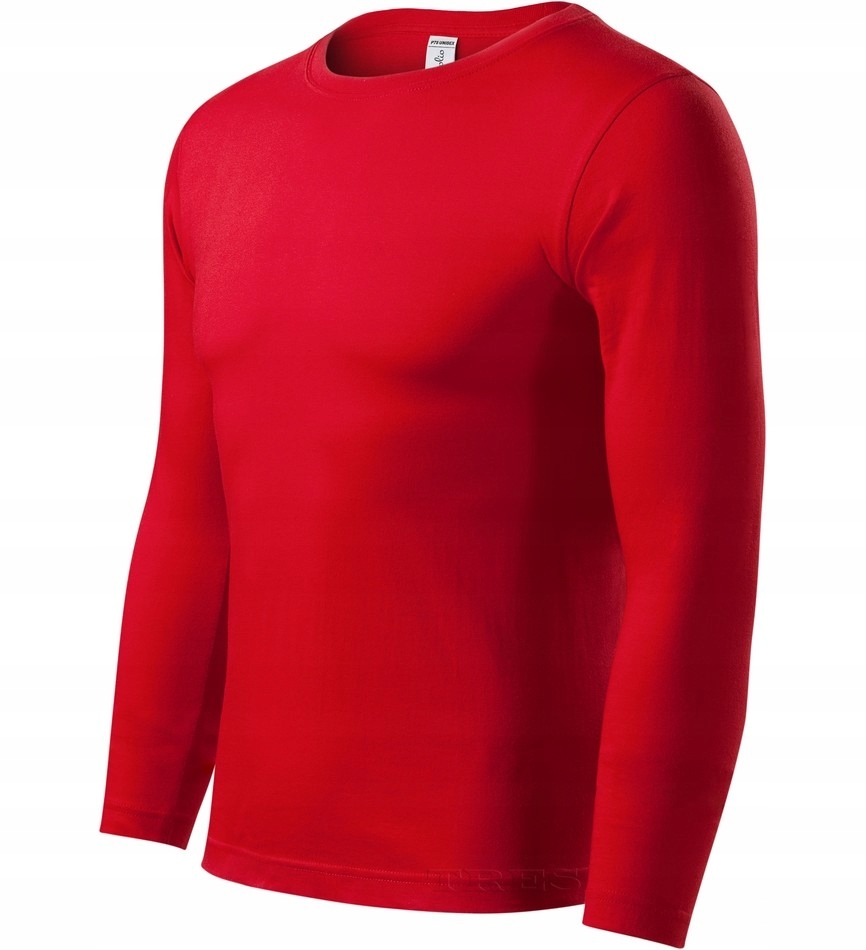 MALFINI PICCOLIO PROGRESS LS P75 BAWEŁNIANA koszulka z długim rękawem XL