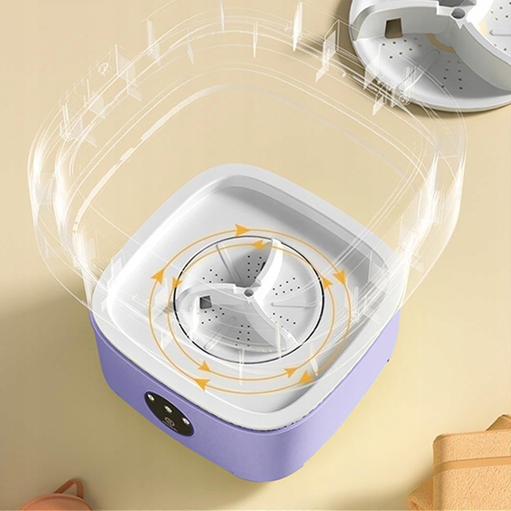 PRALKA SKŁADANA PRZENOŚNA AUTOMATYCZNA PODRÓŻNA TURYSTYCZNA 11L MINI Model PRALKA SKŁADANA