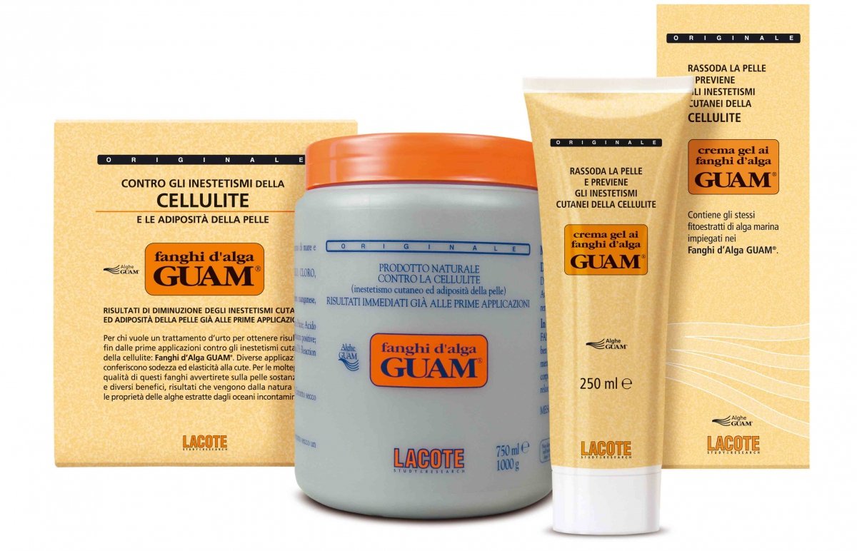 Guam 1kg Błotny koncentrat wyszczuplający i antycellultowy+żel 250ml+GRATIS