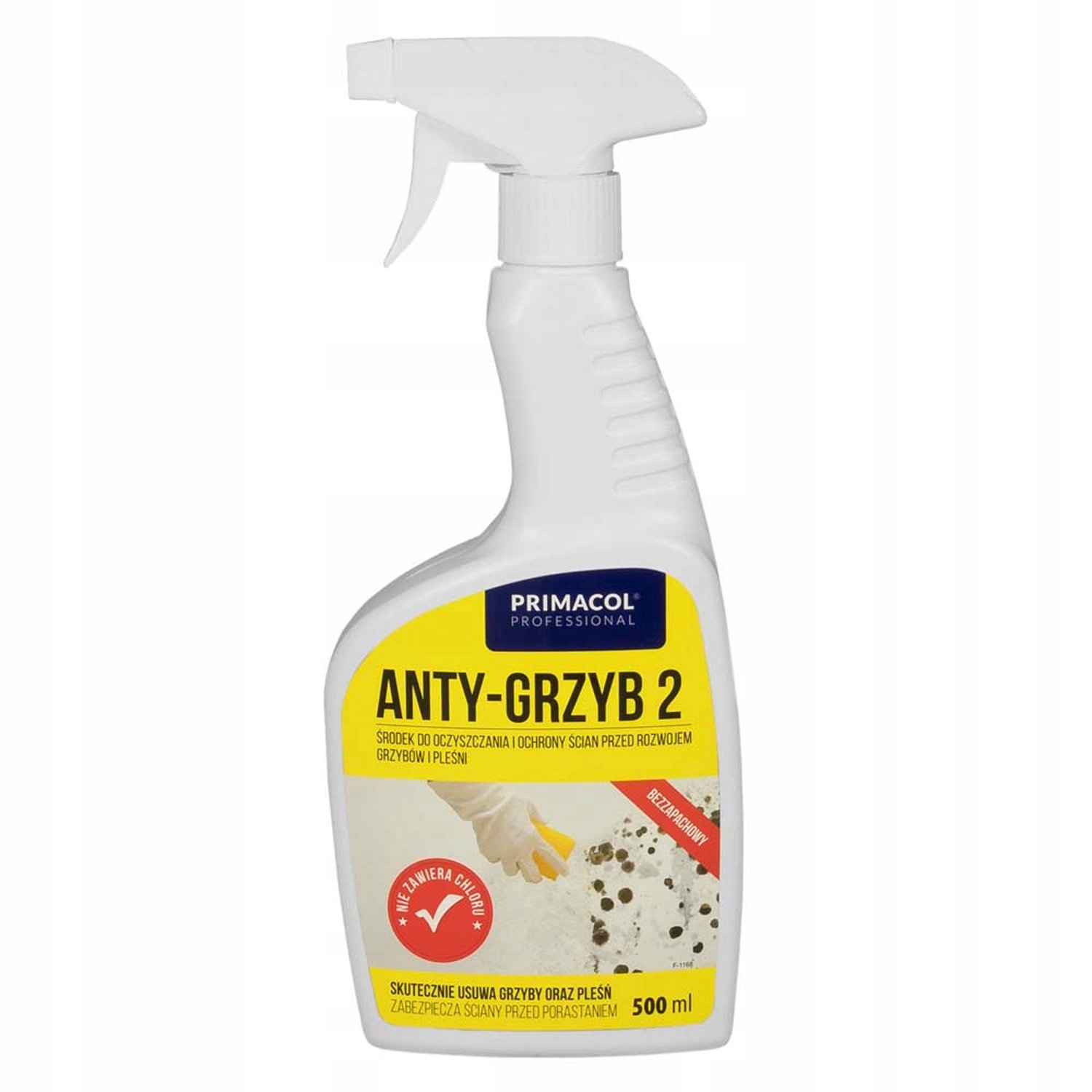 

Anty Grzyb 2 Usuwa Pleśń Grzyby Primacol 500ML