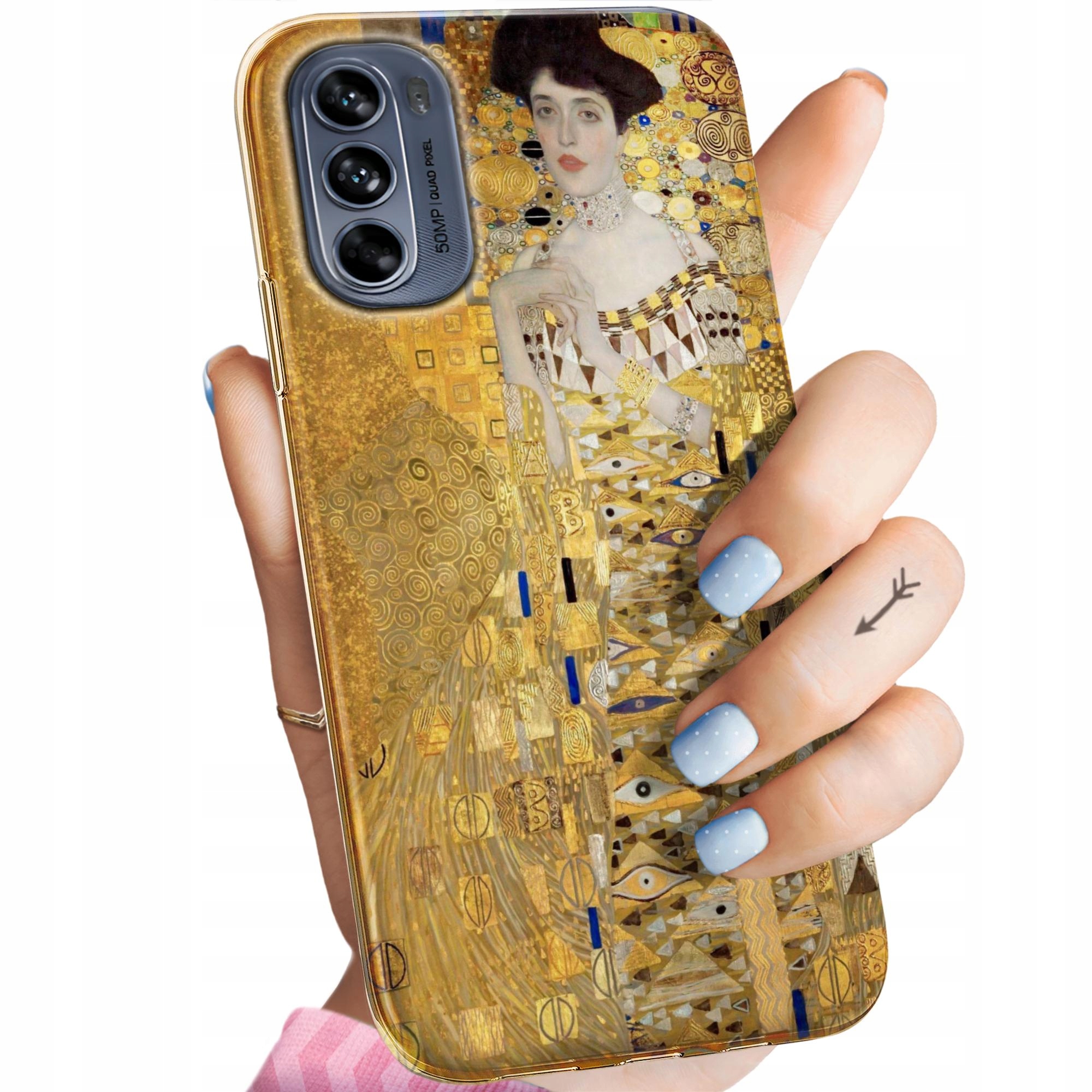 Etui Do Motorola Moto G62 5G Klimt Gustav Pocałunek Obudowa Pokrowiec