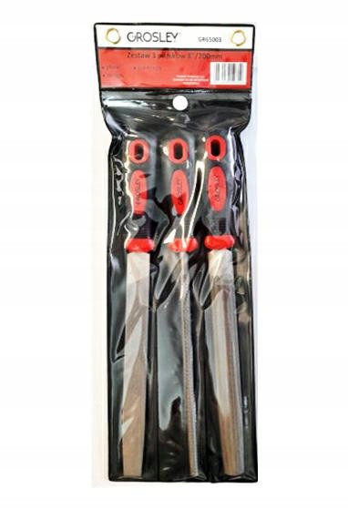 Zestaw pilników w saszetce 3szt. 200mm