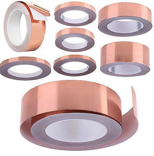 Taśma miedziana samoprzylepna 30mm (1mb)
