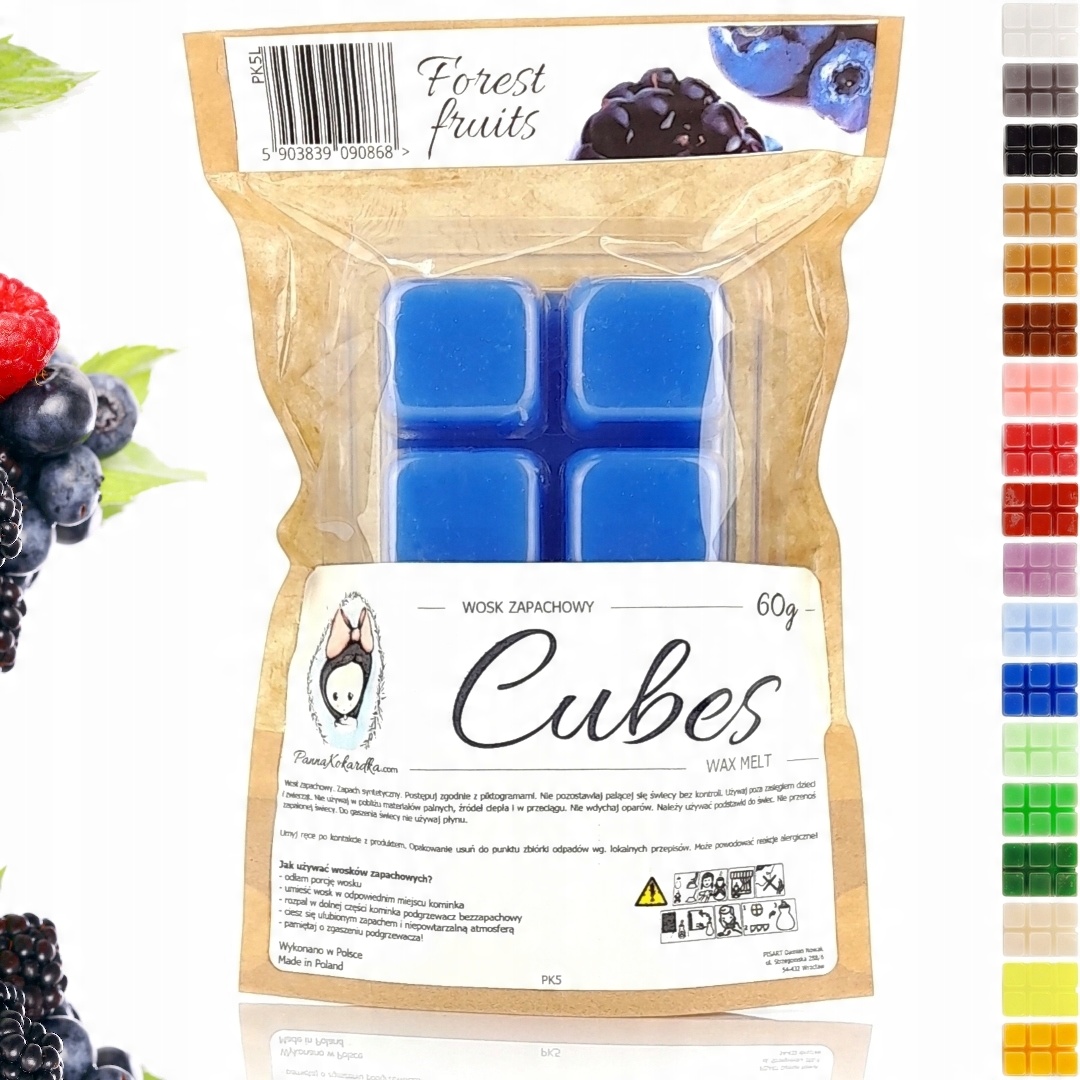 

PK5L Wosk zapachowy do kominka Owoce Leśne Fruits
