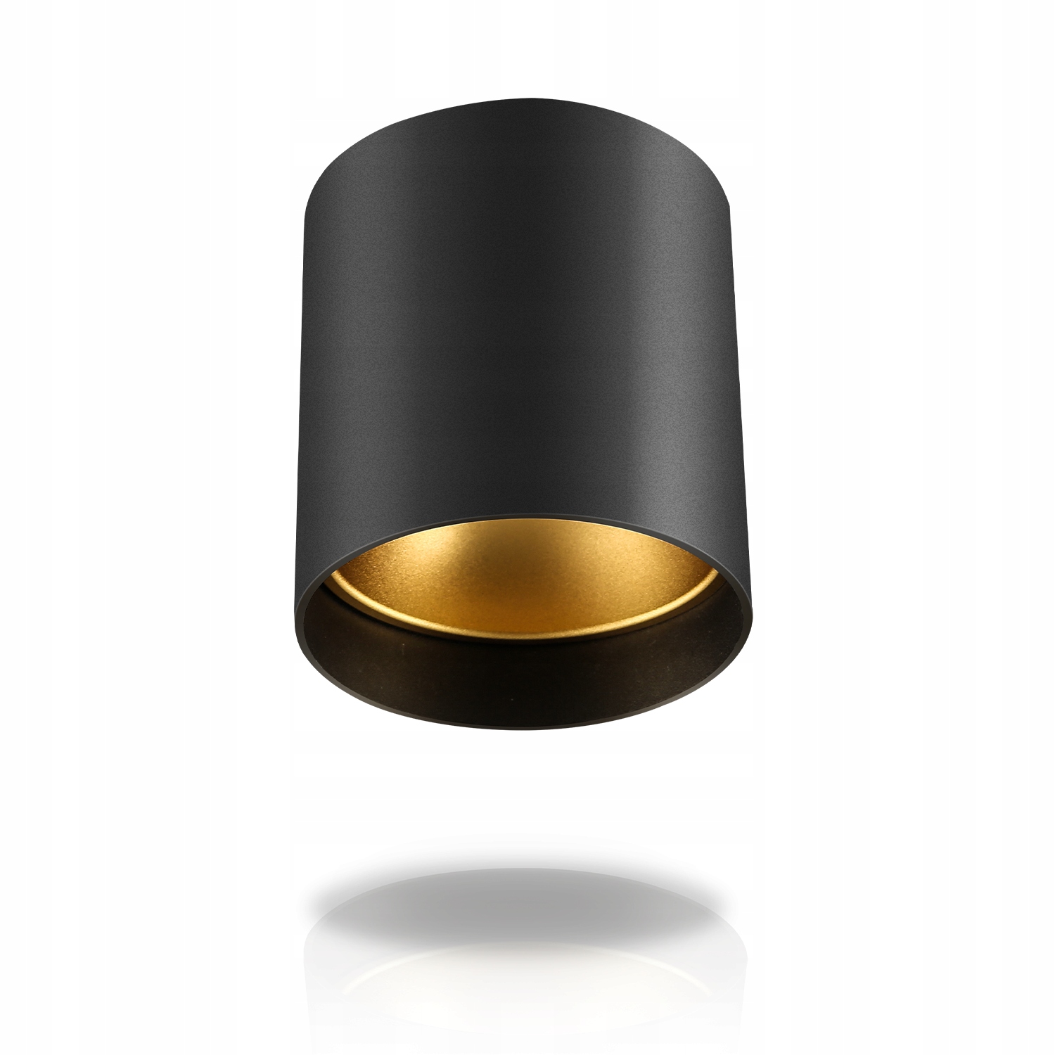 Oprawa sufitowa NATYNKOWA GU10 CZARNO-ZŁOTY