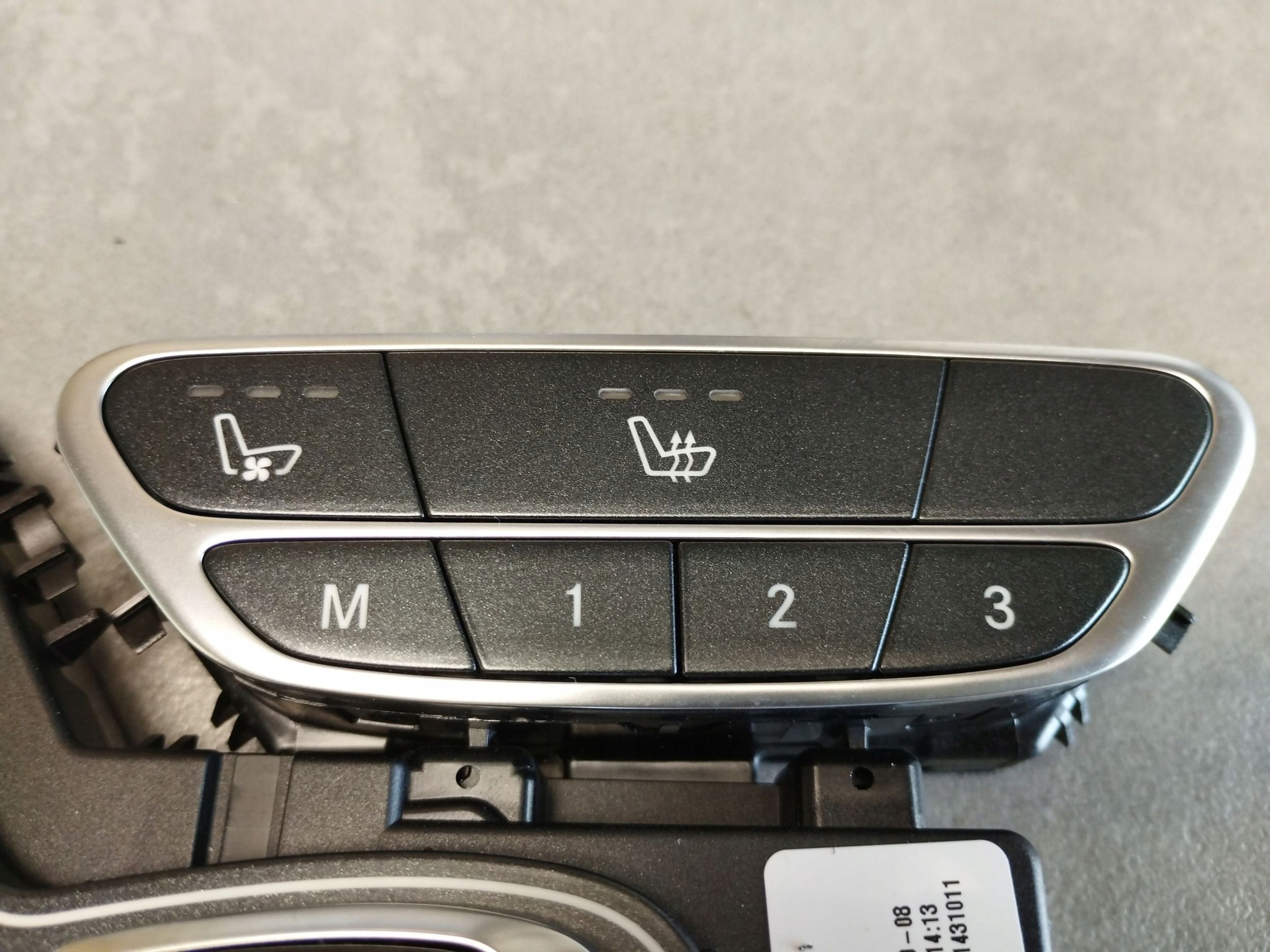 Mercedes-Benz S W222 2014 PANEL switch seat left front A2229050501 R