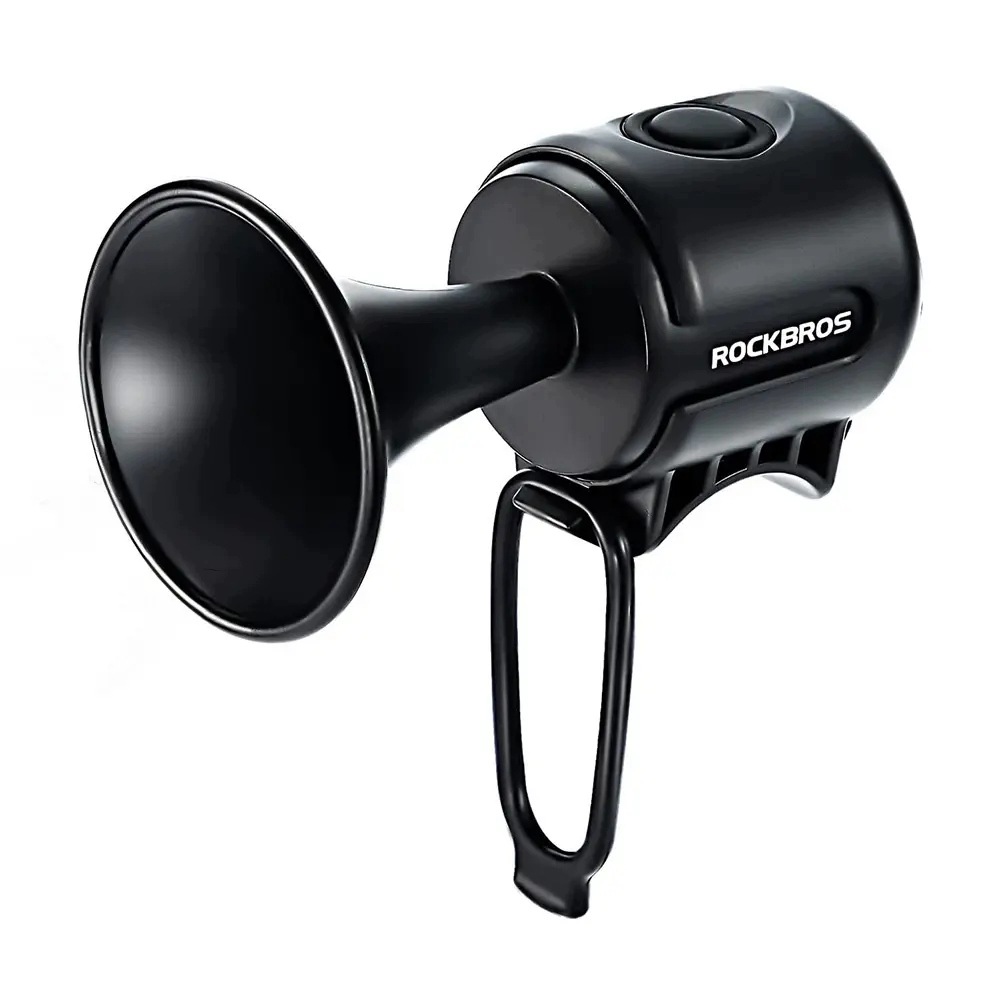 Dzwonek rowerowy Rockbros 34210002001 elektroniczny czarny Rockbros