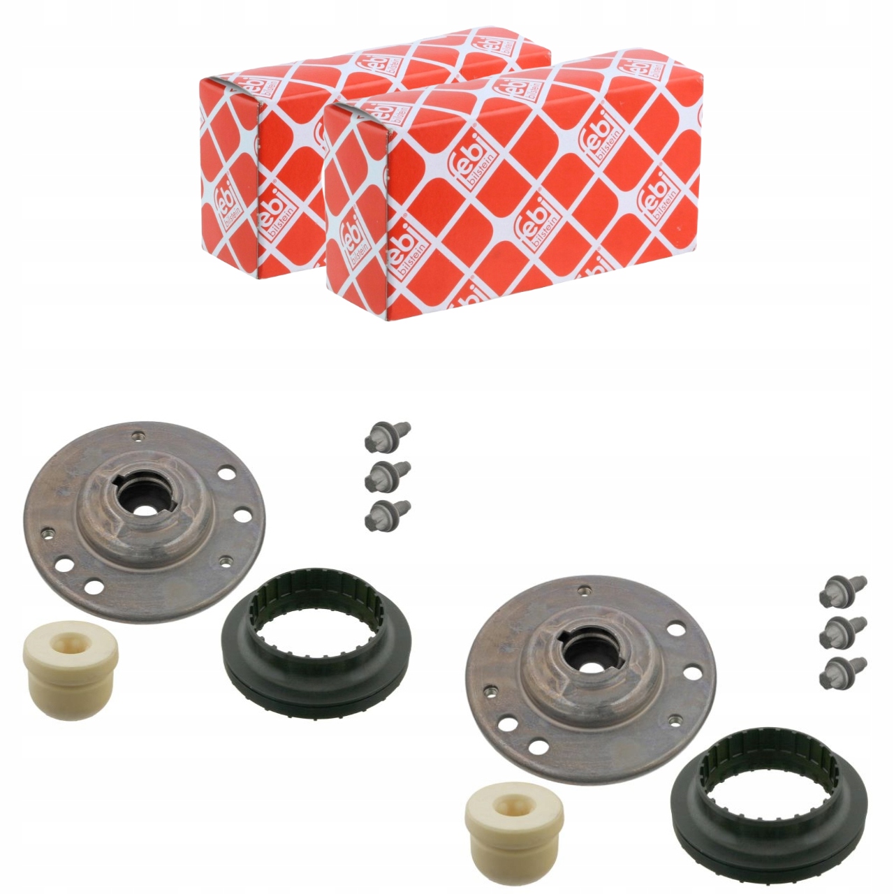 PODUSZKI + ŁOŻYSKA PRZÓD OPEL VECTRA C SAAB 9-3