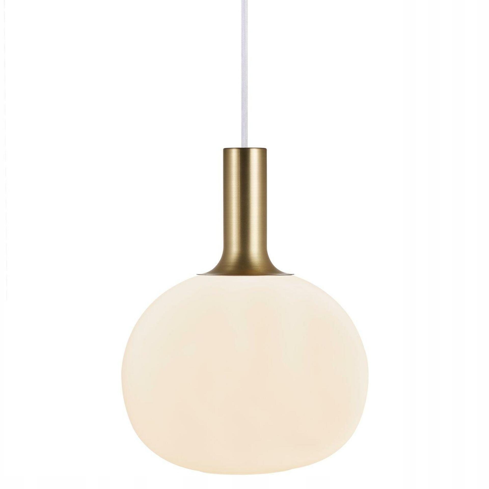 Nordlux Alton 25 závesné svietidlo, opálové sklo, biela, E27, 33 cm