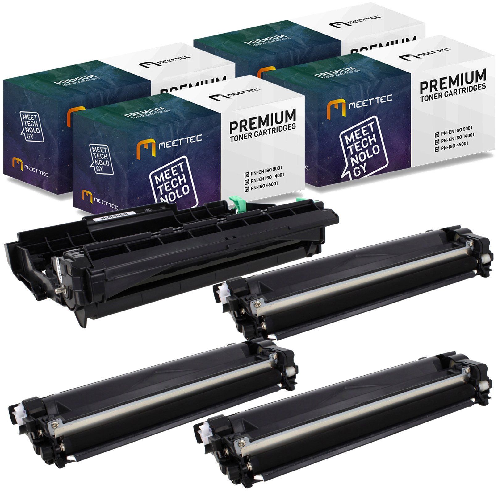 Toner TN-2421 Bęben DR-2401 do Brother L2752DW L2732DW L2712DW 3+1 zestaw