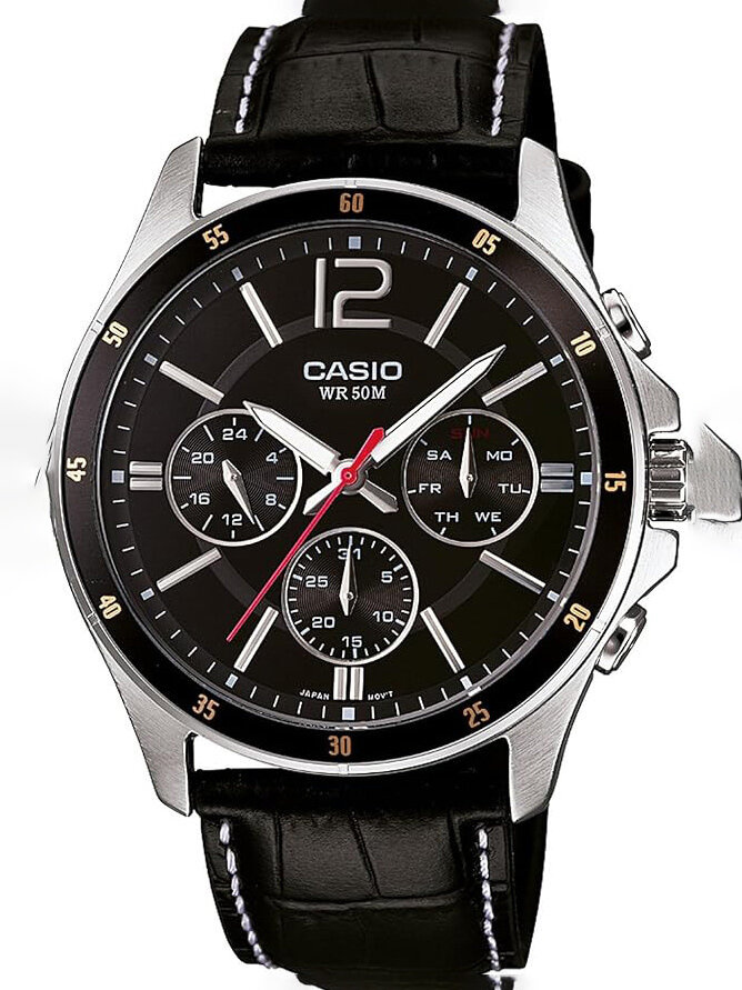 Pánské Hodinky Casio MTP-1374L-1AV Box Gravírování