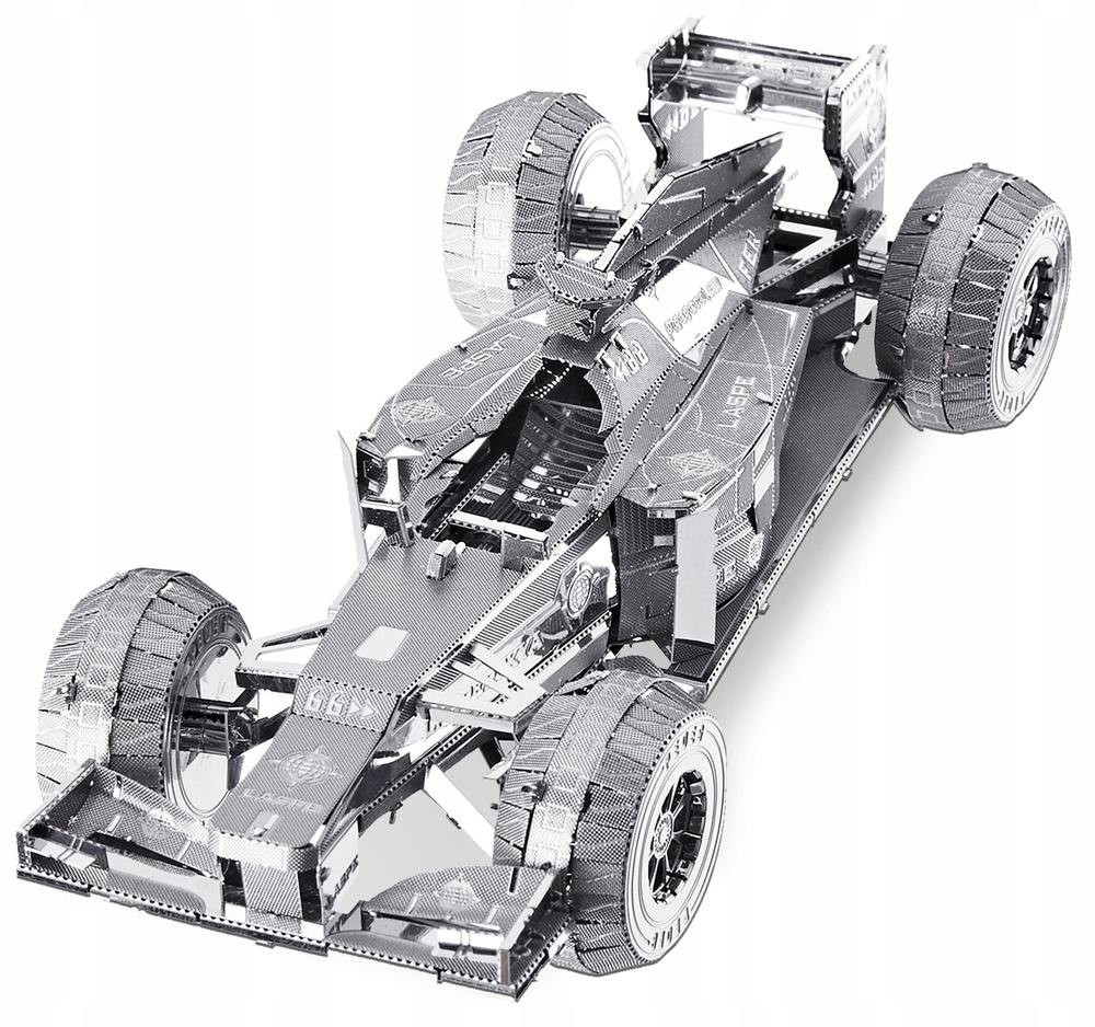 

Piececool Wyścigówka stalowa puzzle metalowe 3D