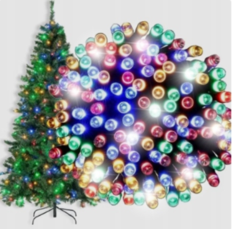 Vianočné Osvetlenie Na Stromček 2000LED Multifarba Zew/wew Flash 120 m