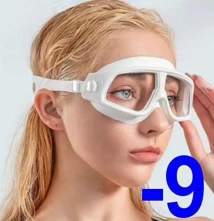 Plavecké Brýle Anti-fog Shark K-206 korekční -9