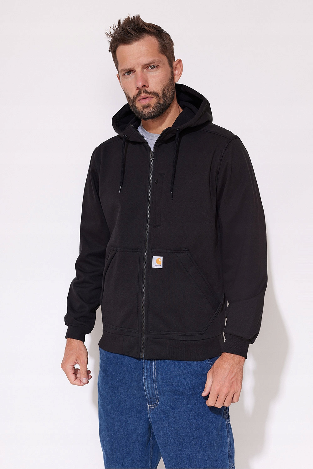 Mikina Carhartt Wind Fighter Sweatshirt Černá