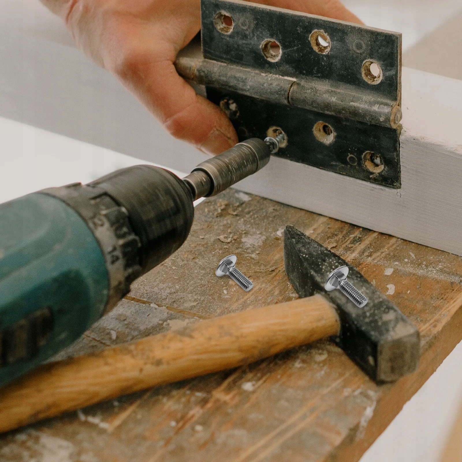 Śruby pokładowe kombinowane Śruby 30 szt Marka bez marki