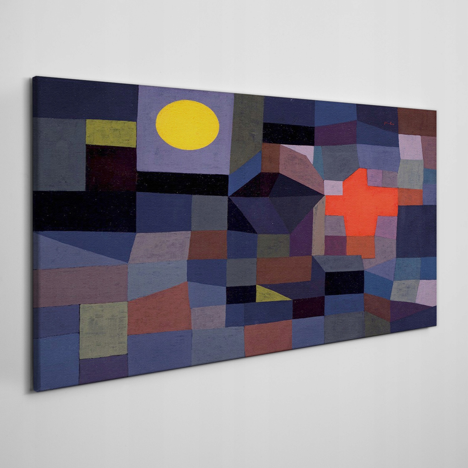 

Obraz na płótnie Ogień o pełnia księżyc 140x70 cm