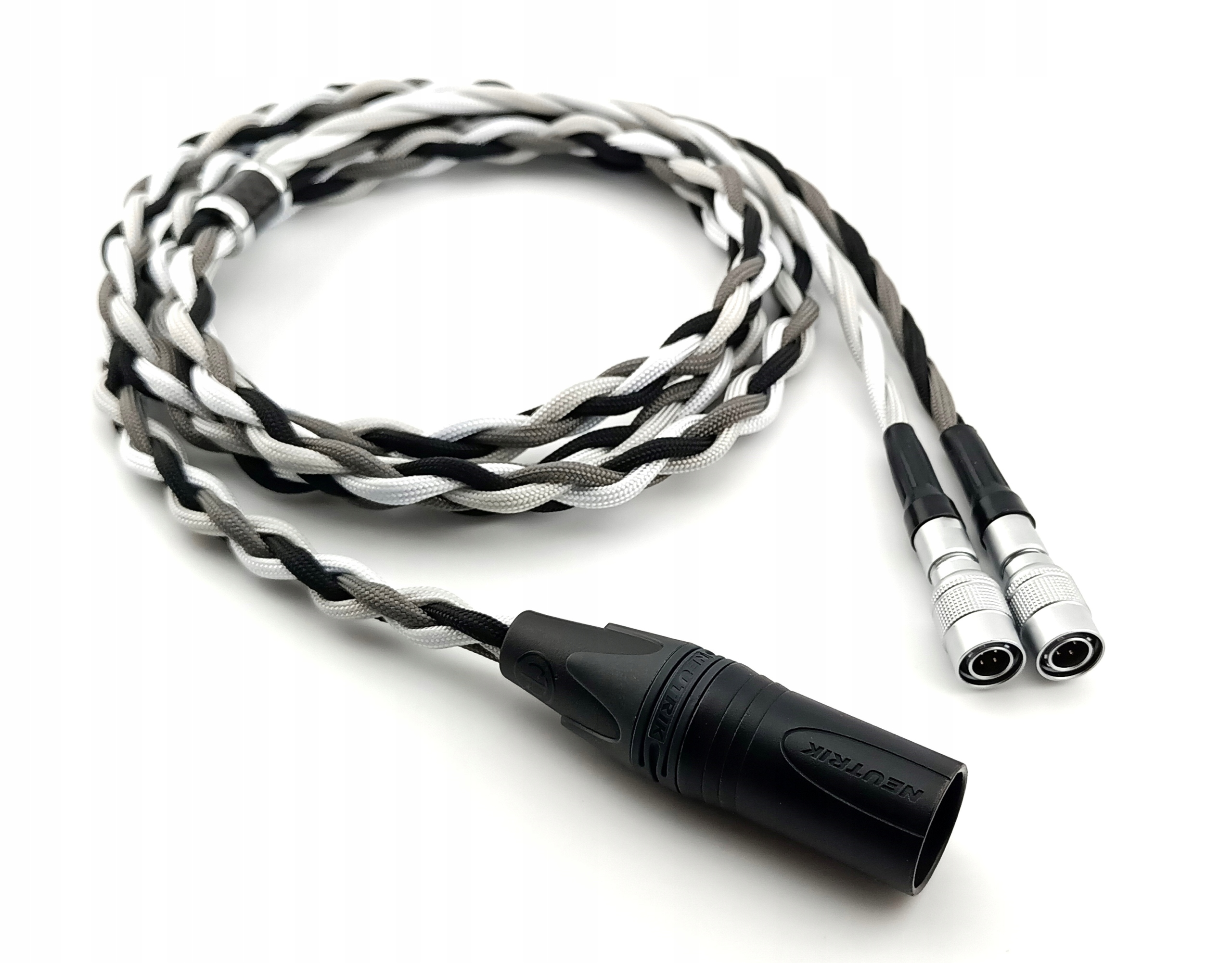 Ručně vyrobený vyvážený kabel XLR4 Pin pro Mr Speakers Dan Clark