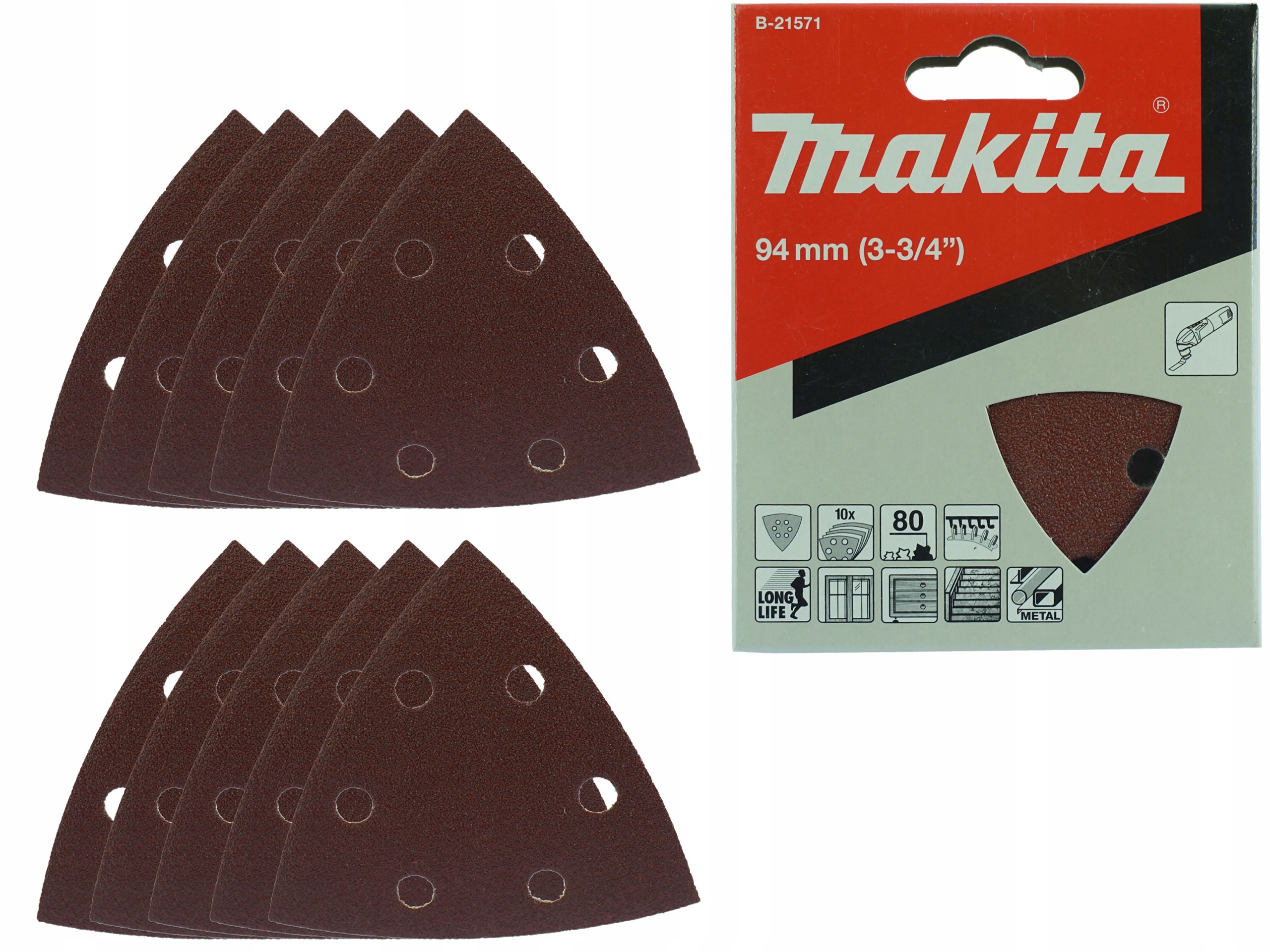 

Makita papier ścierny delta 94mm G80