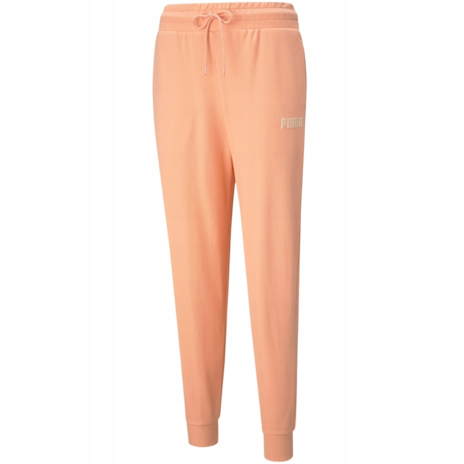

Spodnie damskie Puma Modern Basics High brzoskwini