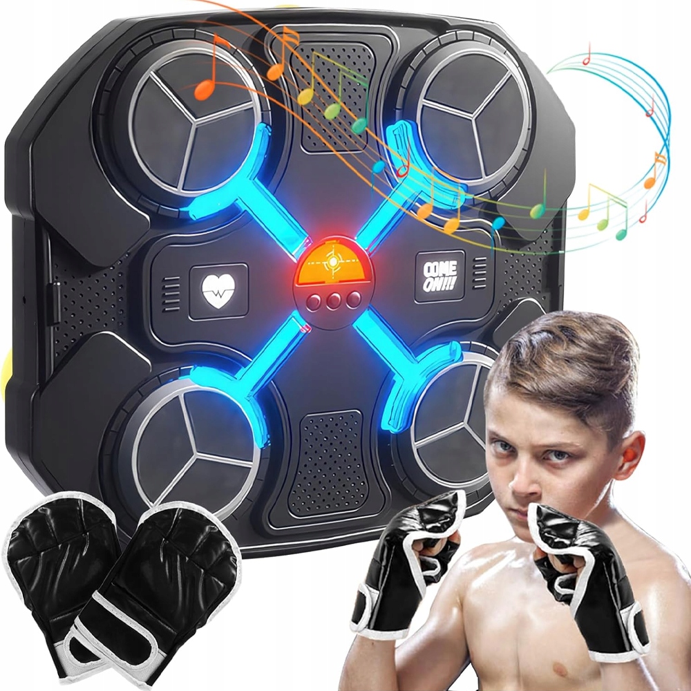 Music Boxing Machine Bluetooth Treningowa Tarcza Bokserska Dzieci Prezenty